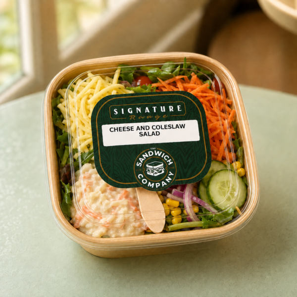 Cheese & Coleslaw Salad